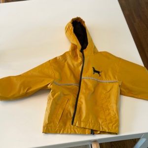 Black dog rain jacket 2t